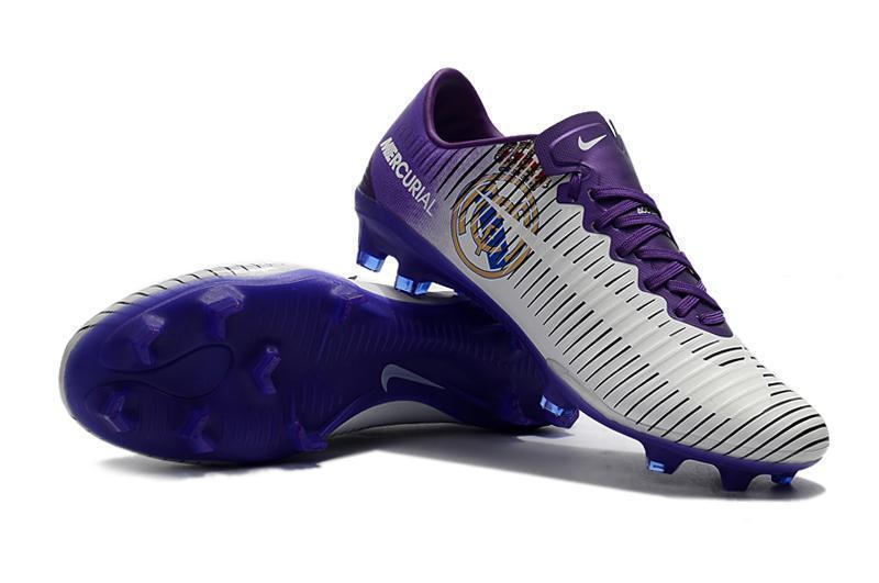 Nike Mercurial Vapor XI Real Madrid FG Soccer Cleats White Purple