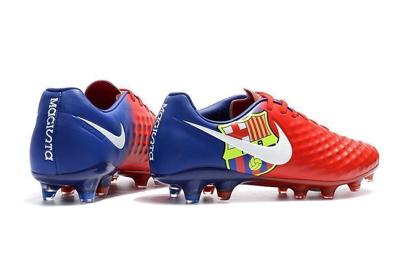 New Nike Magista Obra II FG Soccer Cleats Shoes Red Blue Barcelona