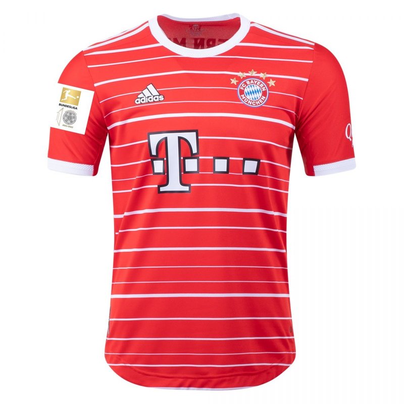 Alphonso Davies Bayern Munich 22/23 I Home Jersey - Player Version