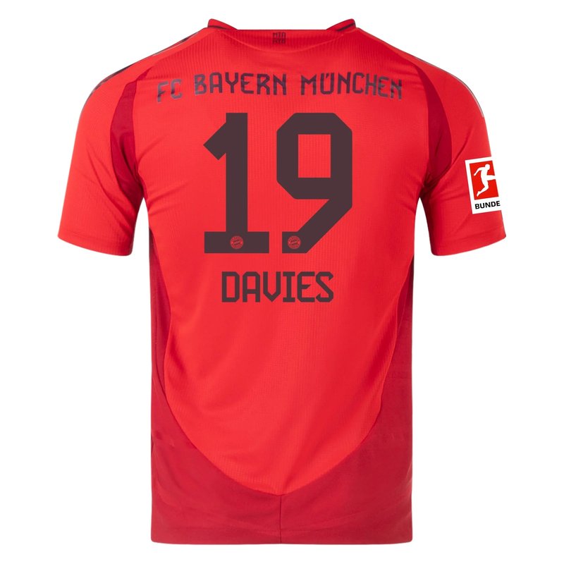 Alphonso Davies Bayern Munich 24/25 I Home Jersey - Player Version