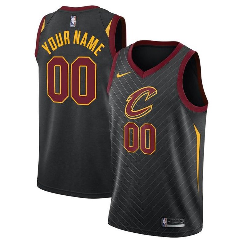 Cleveland Cavaliers Unisex NBA Jersey Black - Statement Edition