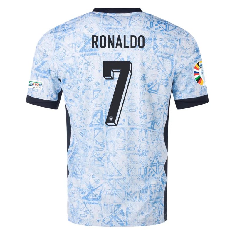 Cristiano Ronaldo Portugal 24/25 II Away Jersey - Fan Version