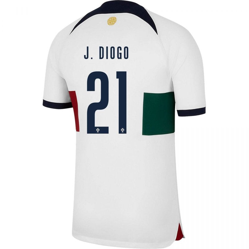 Diogo Jota Portugal 22/23 II Away Jersey - Fan Version