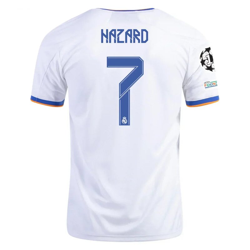 Eden Hazard Real Madrid 21/22 I Home Jersey - Fan Version