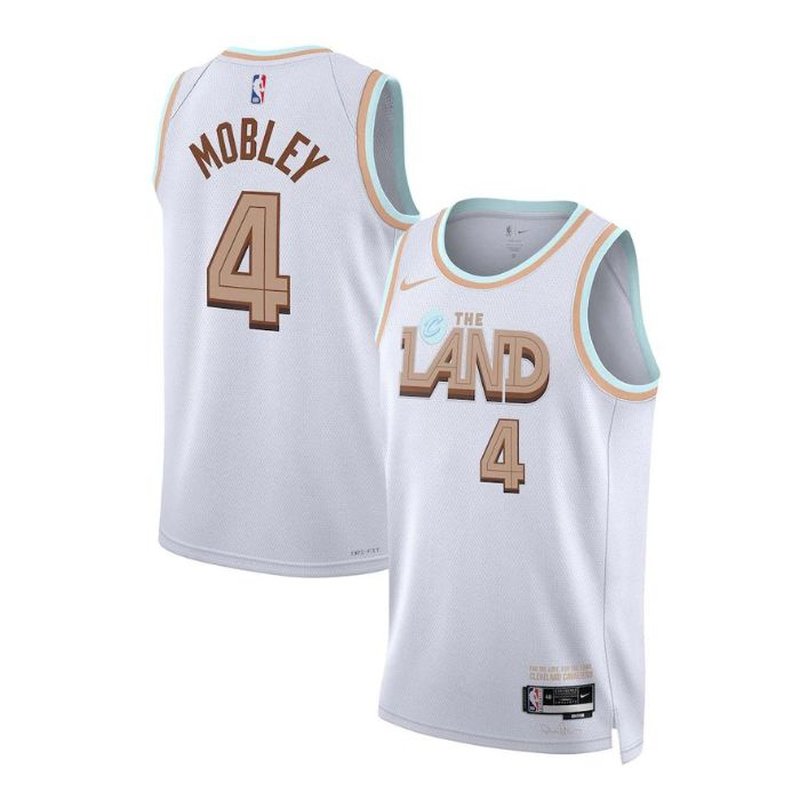 Evan Mobley Cleveland Cavaliers Unisex  22/23  NBA Jersey - City Edition - White