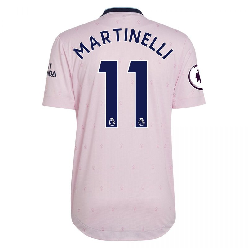 Gabriel Martinelli Arsenal 22/23 III Third Jersey - Player Version