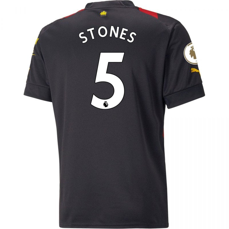 John Stones Manchester City 22/23 II Away Jersey - Fan Version