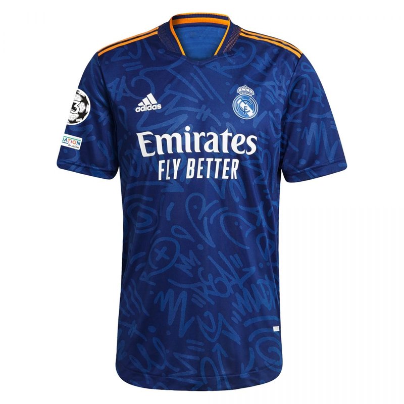 Karim Benzema Real Madrid 21/22 II Away Jersey - Player Version