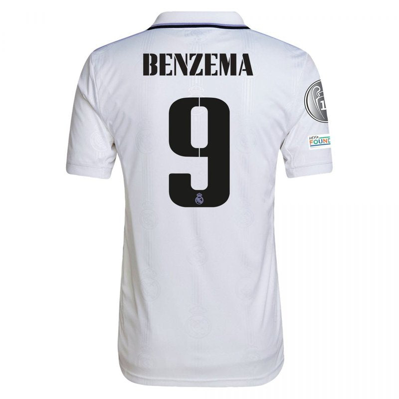 Karim Benzema Real Madrid 22/23 UCL I Home Jersey - Fan Version