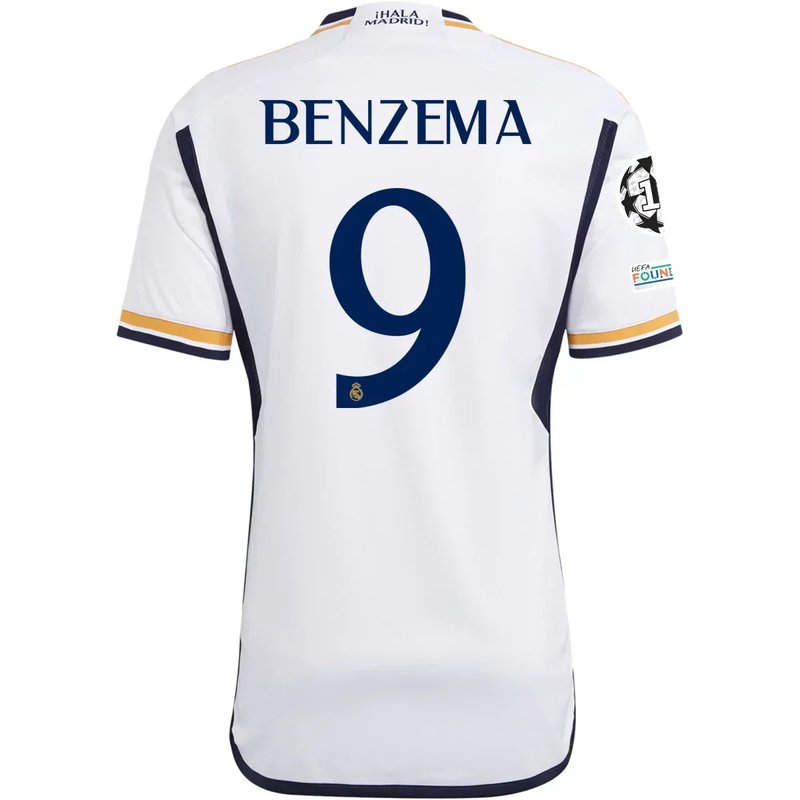 Karim Benzema Real Madrid 23/24 I Home Jersey - Fan Version