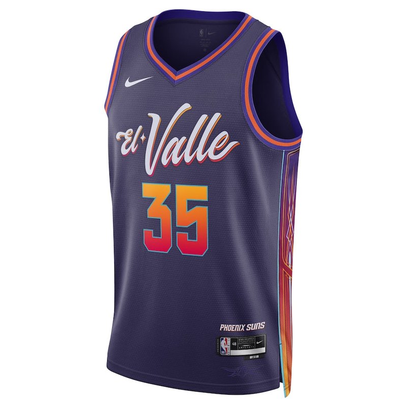 Kevin Durant Phoenix Suns Unisex 23/24 NBA Jersey - Purple - City Edition