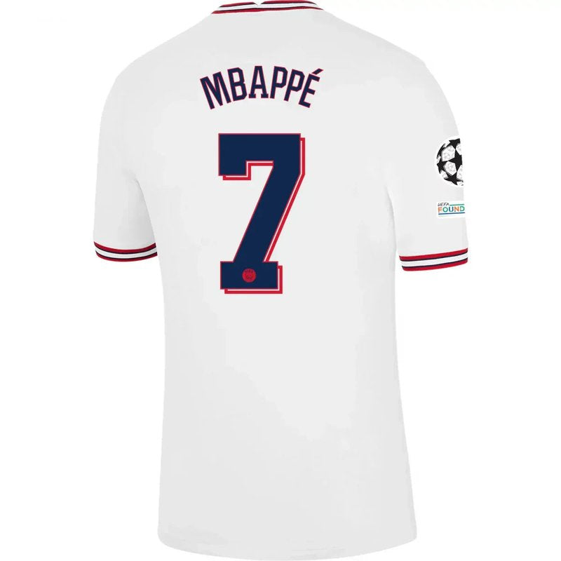 Kylian Mbappé PSG 21/22 IV Fourth Jersey - Fan Version