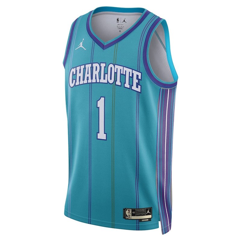 LaMelo Ball Charlotte Hornets Jordan Brand Unisex 23/24  NBA Jersey - Classic Edition - Teal