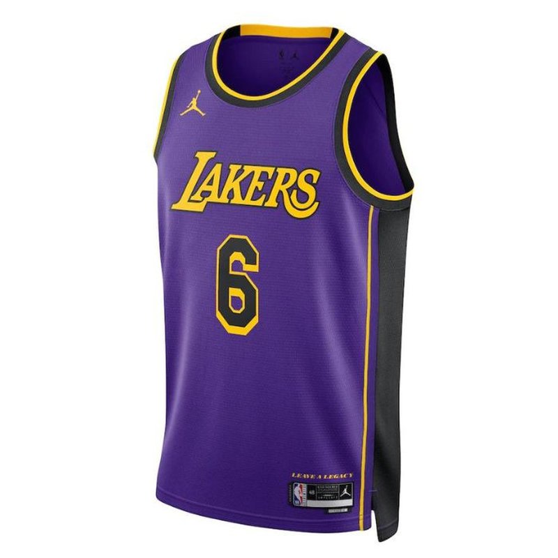 LeBron James Los Angeles Lakers 2023 Statement Edition NBA Jersey - Purple