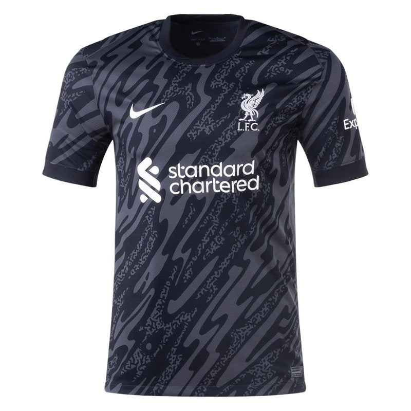 Liverpool 24/25 Goalkeeper Black Jersey - Fan Version