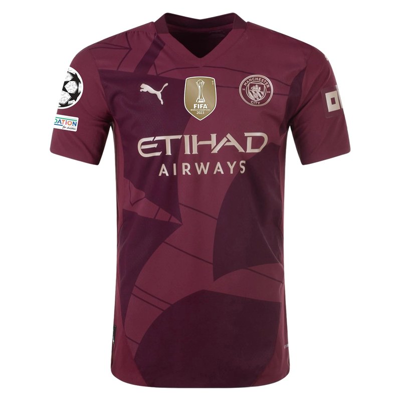 Manchester City 24/25 III Third UCL Jersey - Player Version