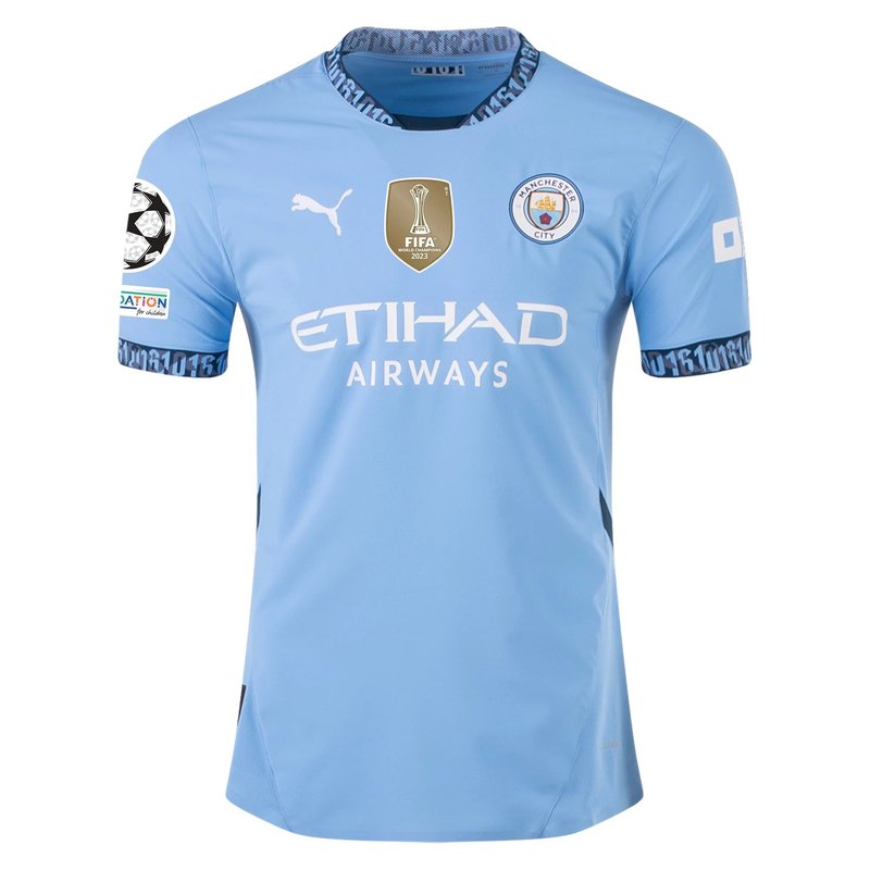 Manchester City UCL 24/25 I Home Jersey - Player Version