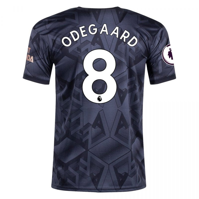 Martin Ødegaard Arsenal 22/23 II Away Jersey - Fan Version