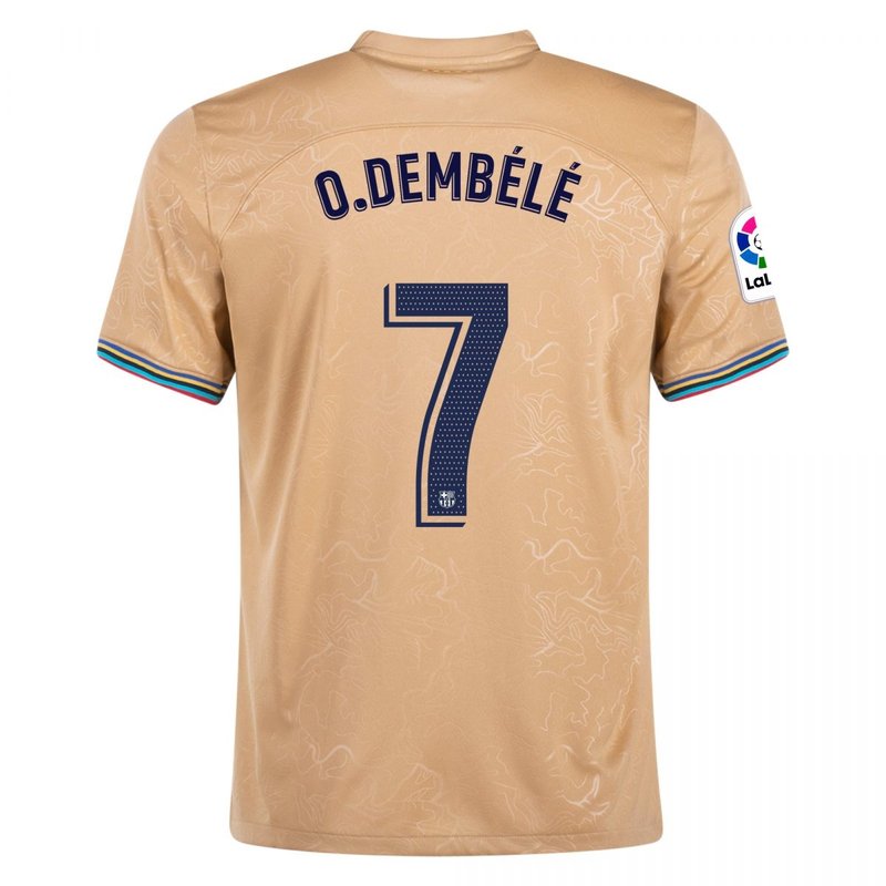 Ousmane Dembélé Barcelona 22/23 II Away Jersey - Fan Version