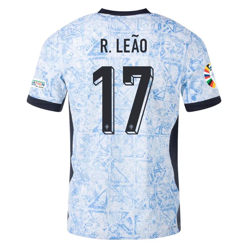 Rafael Leão Portugal 24/25 II Away Jersey - Player Version