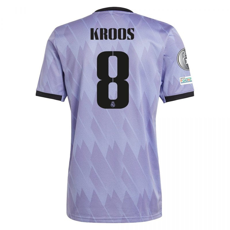 Toni Kroos Real Madrid 22/23 UCL II Away Jersey - Fan Version