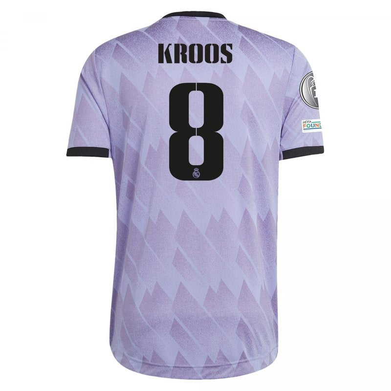 Toni Kroos Real Madrid 22/23 UCL II Away Jersey - Player Version