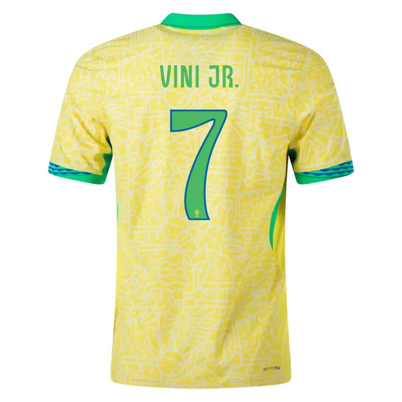 Vinicius Jr. Brazil 24/25 I Home Jersey - Fan Version