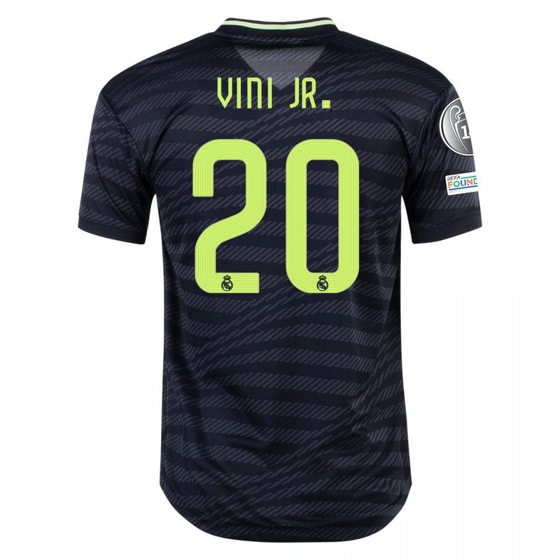 Vinicius Jr. Real Madrid 22/23 UCL III Third Jersey - Player Version