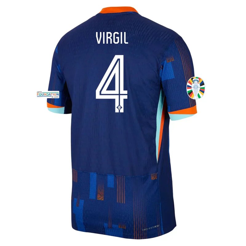 Virgil van Dijk Netherlands 24/25 II Away Jersey - Fan Version