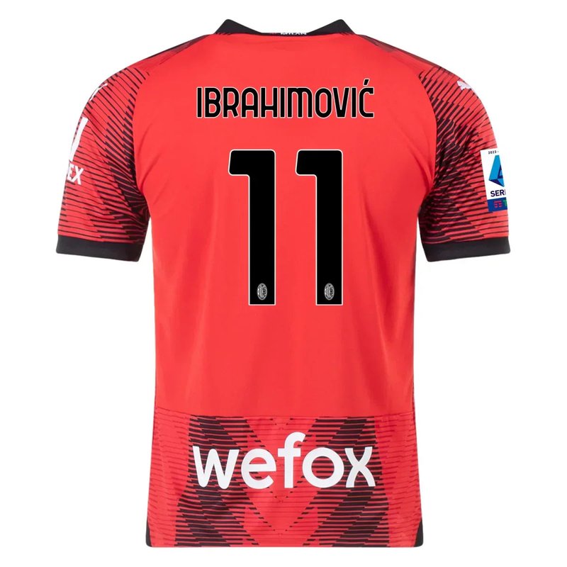 Zlatan Ibrahimović AC Milan 23/24 I Home Jersey - Fan Version